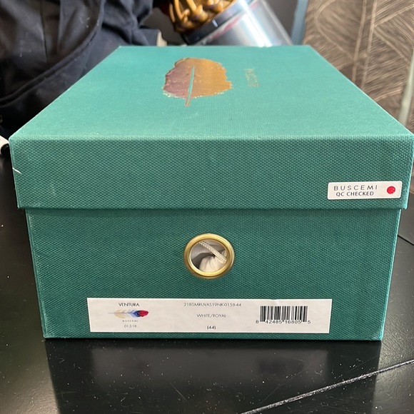 Buscemi white/royal sneakers size 44/11 - Picture 10 of 11